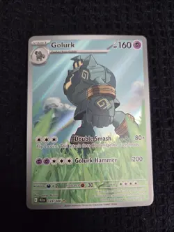 Pokemon Golurk Sv: Black Bolt Rare Holo Psychic 123/086 - Image 1