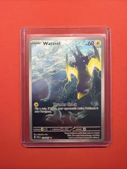 Wattrel 178/167 - Pokemon Twilight Masquerade Illustration Rare IR Full Art NM - Image 1