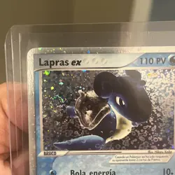 Pokemon Lapras ex 99/109 Swirl! 2003 EX Ruby & Sapphire PACK FRESH Minty–Spanish - Image 2