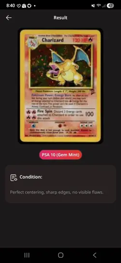 Pokemon Charizard Base Set 2 Unlimited Holo 4/130 Excellent LP Fast Ship - Image 4