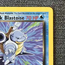 1st Edition Dark Blastoise 20/82 - Team Rocket Rare LP+ WOTC Vintage Pokemon TCG - Image 4