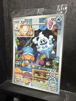 Pokemon TCG Vanillish 190/182 Art Rare Promo Sealed – Snowflake Stamped - Image 2