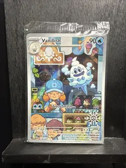 Pokemon TCG Vanillish 190/182 Art Rare Promo Sealed – Snowflake Stamped - Image 5