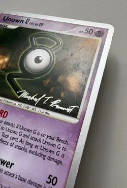 Unown G 57 Pokemon Great Encounters 2010 World Championships MP Pokemon TCG - Image 2