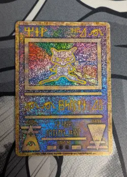 Pokemon TCG Ancient Mew "Nintedo" Error Holo Movie Promo Japan - Image 1