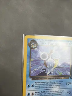Pokemon Dark Blastoise Team Rocket 20/82 Non Holo Rare Vintage Hp/Mp - Image 2