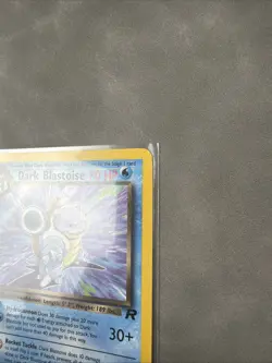 Pokemon Dark Blastoise Team Rocket 20/82 Non Holo Rare Vintage Hp/Mp - Image 3