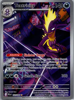 Toxtricity - 103/094 ME02: Phantasmal Flames Pokemon TCG Illustration Rare NM - Image 1