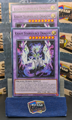 [3x] Khaos Starsource Dragon 🐉 ROTA-EN034 Common 1st Ed. NM Yu-Gi-Oh! - Image 1