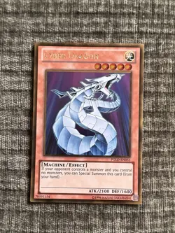 Yugioh Cyber Dragon Gold Rare PGLD-EN053 Unlimited LP - Image 1
