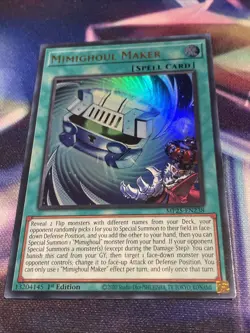 Yu-Gi-Oh! TCG Mimighoul Maker MP25-EN238 Ultra Rare Yugioh NM/M - Image 2