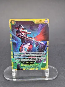 Dracule Mihawk OP14-119 SEC One Piece The Azure Sea’s Seven Near Mint - Image 1