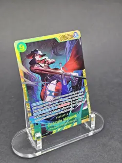 Dracule Mihawk OP14-119 SEC One Piece The Azure Sea’s Seven Near Mint - Image 3