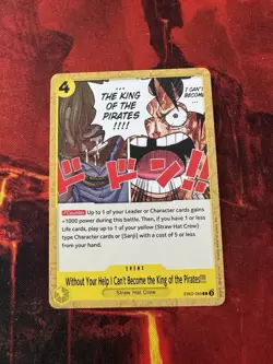 One Piece - Without Your Help I Can‘t Become the King of the Pirates!!! - EB02-0 - Image 1