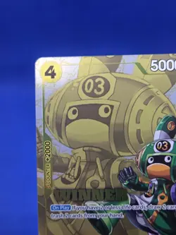 One Piece Winner Pack 2024 Oct-Dec Edison OP07-100 Stamped Promo NM/LP - Image 3