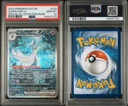 Pokemon TCG Gardevoir EX Special Illustration Paldean Fates Card 233/091 PSA 10 - Image 3