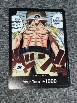 One Piece TCG- DON!! Card Whitebeard- Two Legends Foil - Image 1
