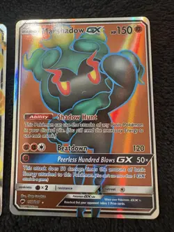 Pokemon Marshadow GX Ultra Rare Holo Sun & Moon Lot 2 Cards GX - Image 2