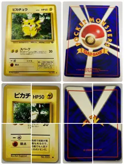 Auth Pokemon Card Pikachu Pokemon Jungle Old Back Japanese 2set from Japan - Image 5
