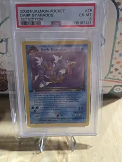 Dark Gyrados 1st Edition Non Holo Pokemon Card - Image 1