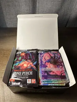 OP06 Wings Of The Captain Open Booster Box Bulk One Piece Card Game - Image 1