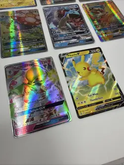 Pokemon GX & V Card Lot Pikachu V Blaziken GX Lapras GX Gardevoir GX Ho-Oh GX - Image 2