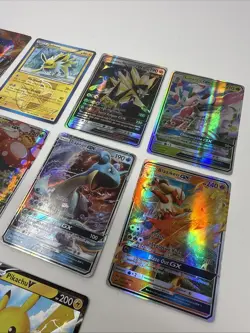 Pokemon GX & V Card Lot Pikachu V Blaziken GX Lapras GX Gardevoir GX Ho-Oh GX - Image 4
