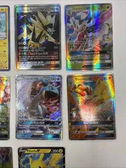 Pokemon GX & V Card Lot Pikachu V Blaziken GX Lapras GX Gardevoir GX Ho-Oh GX - Image 5