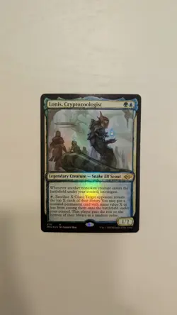 Magic The Gathering MTG Modern Horizons 2 - Lonis, Cryptozoologist Showcase Foil - Image 1