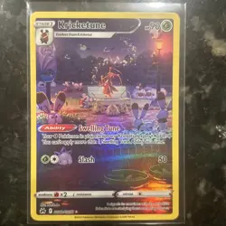 Kricketune GG02/GG70 Crown Zenith: Galarian Gallery Holo Pokemon Card Near Mint - Image 1