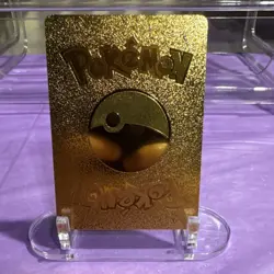 Pokemon Pikachu VMAX Gold Foil Card - Image 2