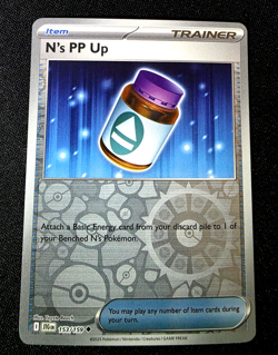 N's PP Up Uncommon Reverse Holo 153/159 NM SV09: Journey Together Pokemon Card - Image 1