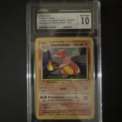 Pokemon Charmeleon Trading Card Game Classic Holo CGC 10 002/034 2023 - Image 1