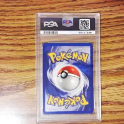 Dark Arbok 19/82 - TEAM ROCKET Non-holo Rare Graded Pokemon Card - PSA 8 1st Ed. - Image 3