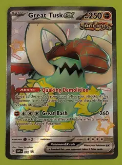 Great Tusk ex - 072 Promo Holo NM Pokemon SV: Scarlet & Violet Promo Cards - Image 1