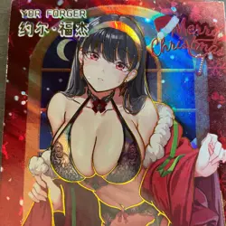 Senpai Goddess Haven Series 5 - SER Serial Number Card #/888! Goddess Story Yor - Image 2