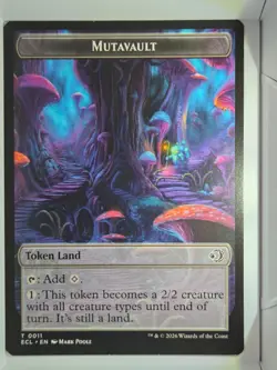 Elk / Mutavault Double-Sided Token - T2/11 - MTG - Lorwyn Eclipsed (ECL) - Image 2