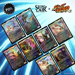 Secret Lair: Street Fighter Traditional Foil Edition (Sealed) 195166177489 - Image 1