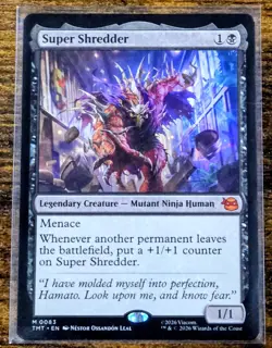 Magic the Gathering MTG - Turtles TMNT Super Shredder MYTHIC 0083 - Image 1