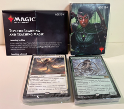 Open Box- Magic the Gathering Green Mage Starter Deck 2019, 2 Sealed Decks, READ - Image 1