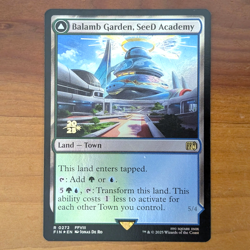 Balamb Garden, SeeD Academy - Prerelease Foil Promo - Final Fantasy VIII MTG FF8 - Image 1