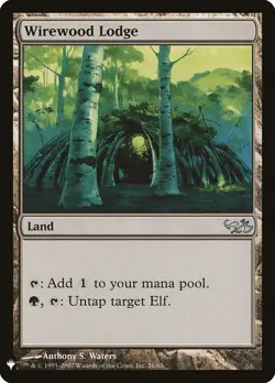 Wirewood Lodge [Mystery Booster] Magic MTG - Image 1
