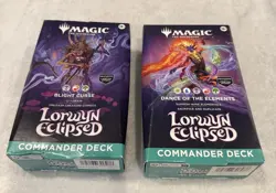 Magic The Gathering Lorwyn Eclipsed Commander Deck - Set of 2 - Image 1