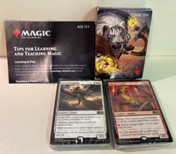 Open Box- Magic the Gathering White Mage Starter Deck 2019, 2 Sealed Decks, READ - Image 1