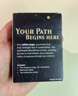 Open Box- Magic the Gathering White Mage Starter Deck 2019, 2 Sealed Decks, READ - Image 3