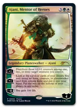 Ajani, Mentor of Heroes (Deluxe Commander Kit) (Foil) NM Unique and Miscellaneou - Image 1