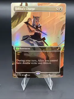 Sokka's Charge (Borderless) Avatar: The Last Airbender: Eternal-Legal Foil - Image 1