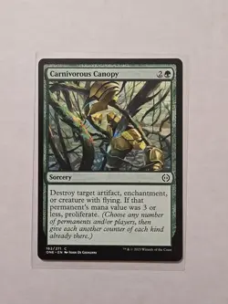 Carnivorous Canopy - Phyrexia: All Will Be One - LP - Common - Sorcery - Image 1