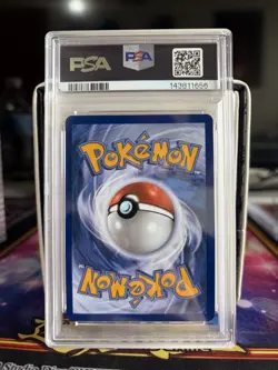 PSA 9 ALAKAZAM REVERSE HOLO 056/132 MEGA EVOLUTIONS POKEMON CARD - Image 2