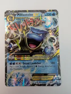 Pokemon M Blastoise EX Ultra Rare Holo 18/83 Generations 220 HP Dread Launcher - Image 1